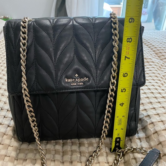 Kate Spade convertible backpack purse black - Picture 3 of 10